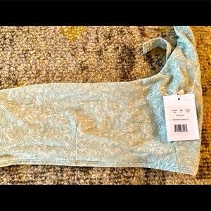Andie Swim New w/ Tag Wynwood Top floral sea green